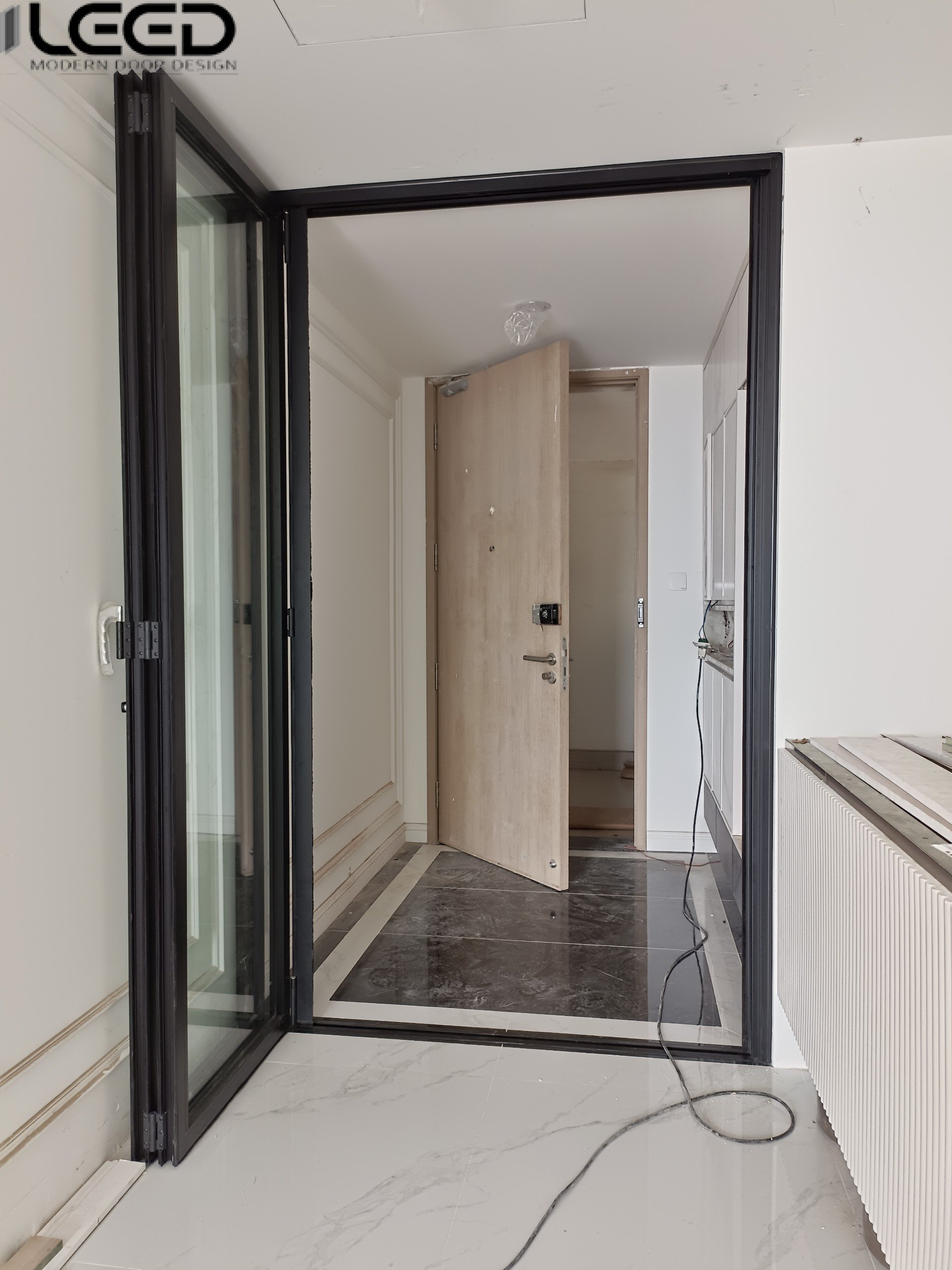 cửa xếp 2 cánh